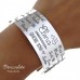 Brazalete Plata Personalizado Profe 2